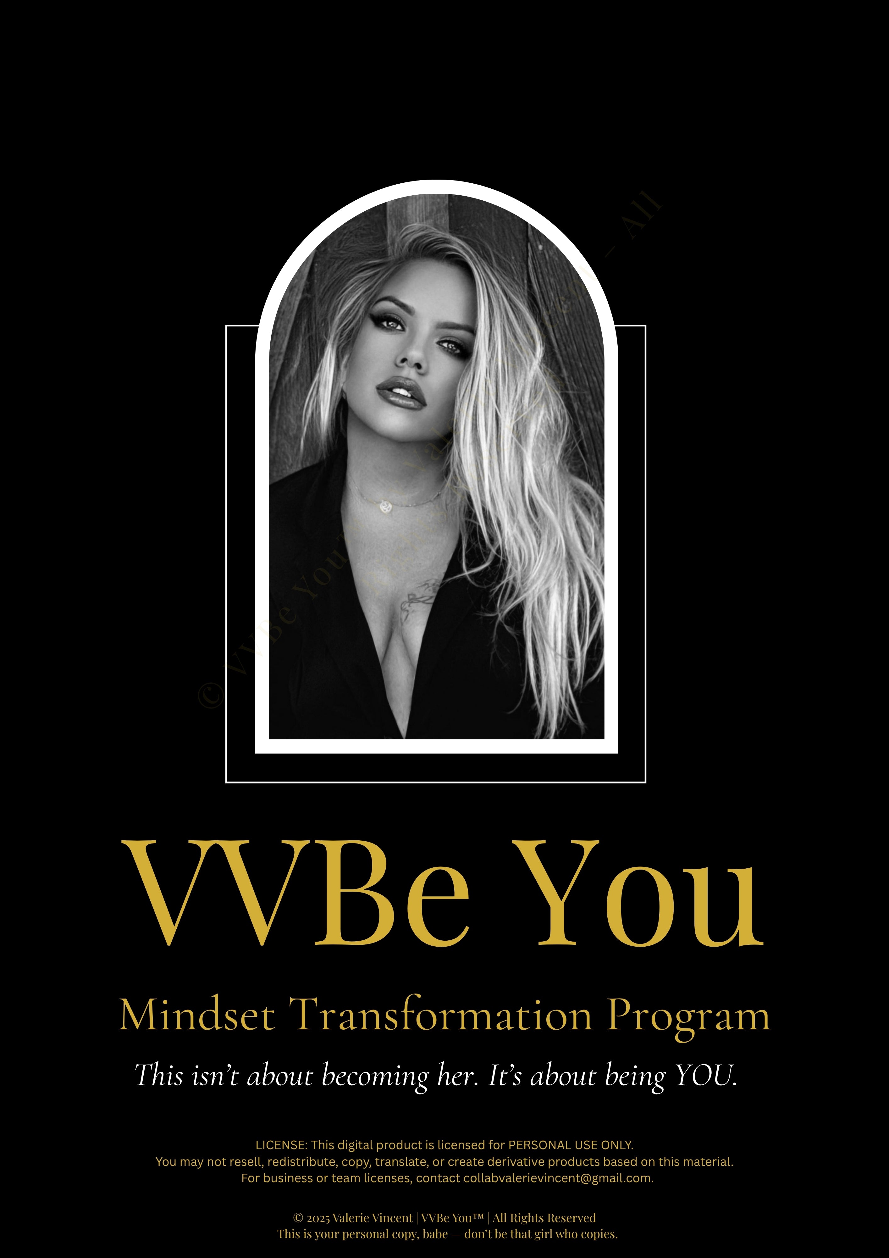 🖤 VVBe You™ — Mindset Transformation Program